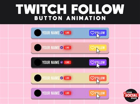 twitch follow button not working